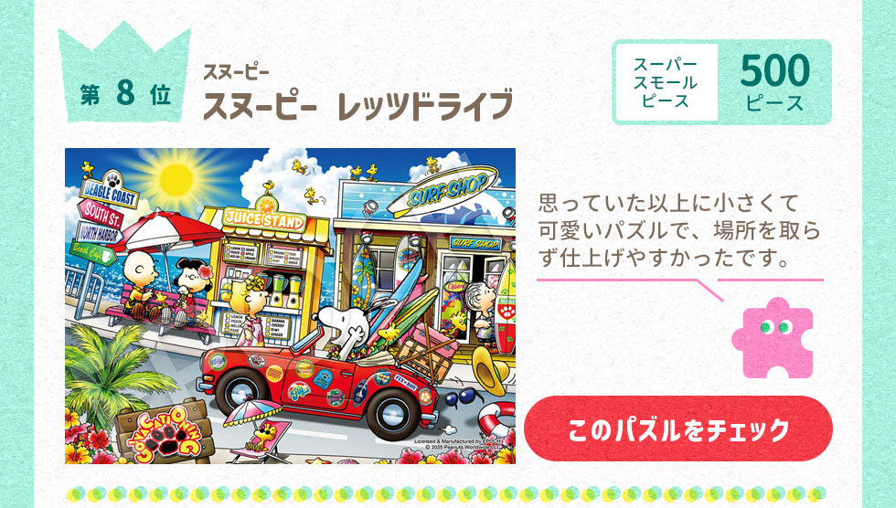 スヌーピー レッツドライブ （スヌーピー）　500ピース